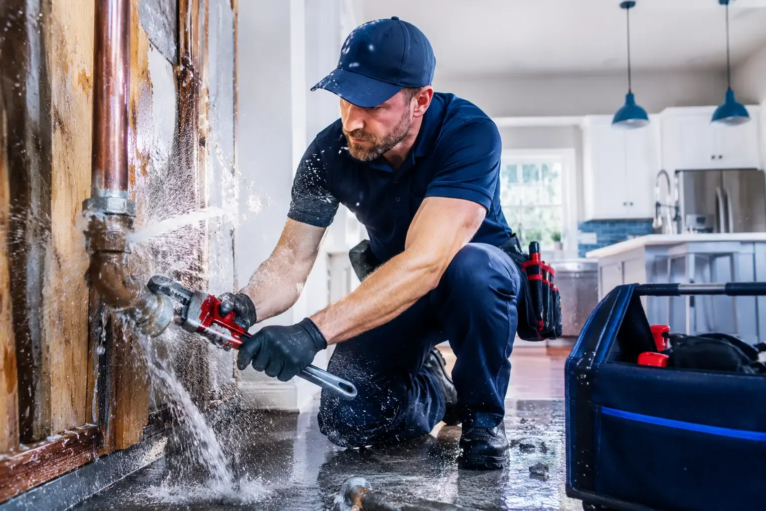 Local emergency pipe repair professionals in Edroy, TX